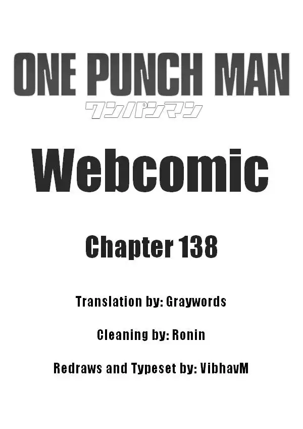 Onepunch-Man (ONE) Chapter 138 1